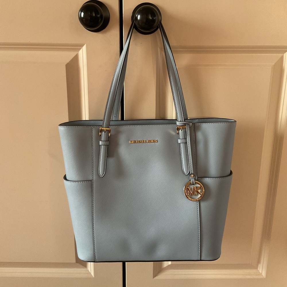 Michael kors Pale Blue Tote - Picture 6 of 7